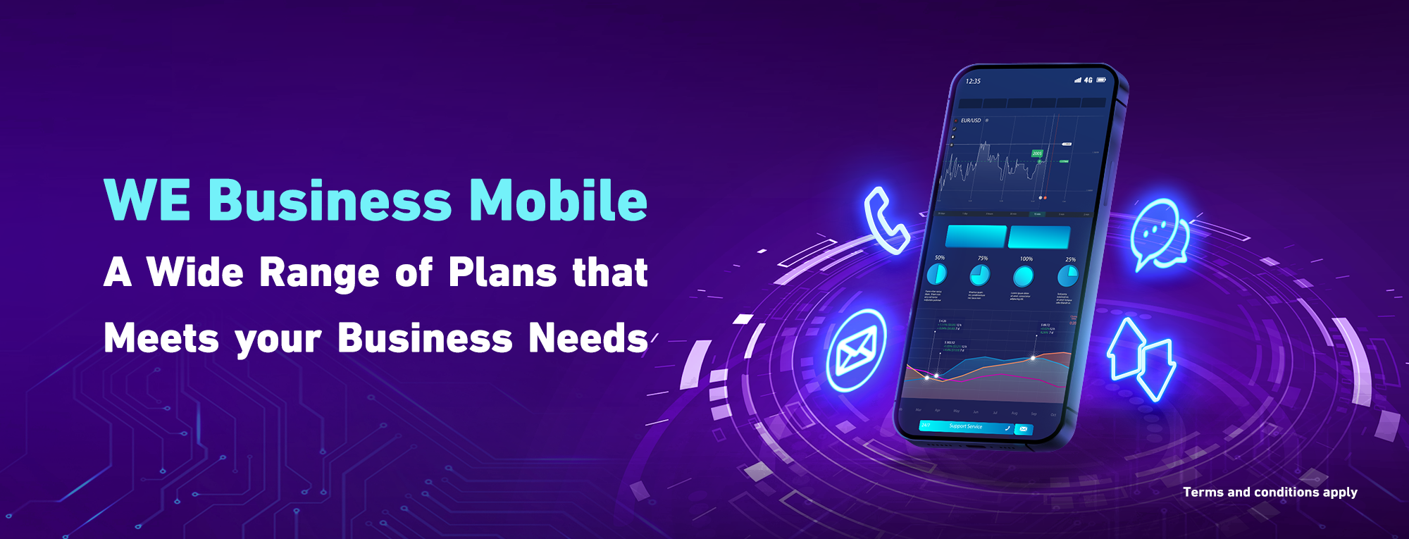 WE Business Prepaid Banner