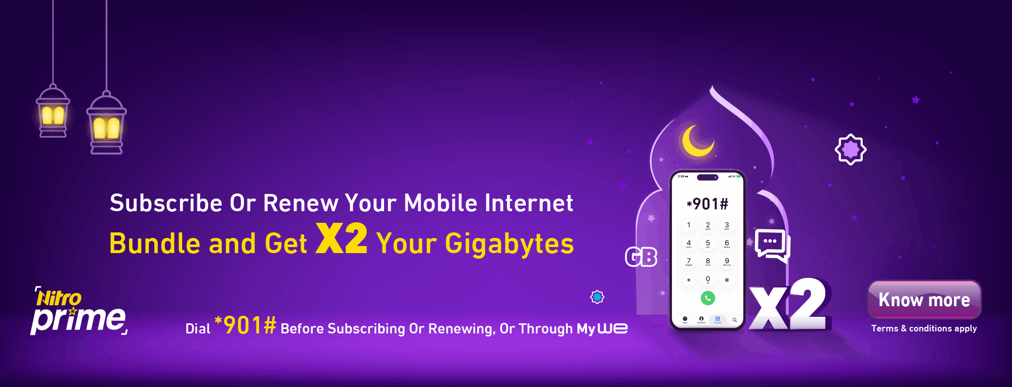 Nitro Prime Ramadan Promotion 