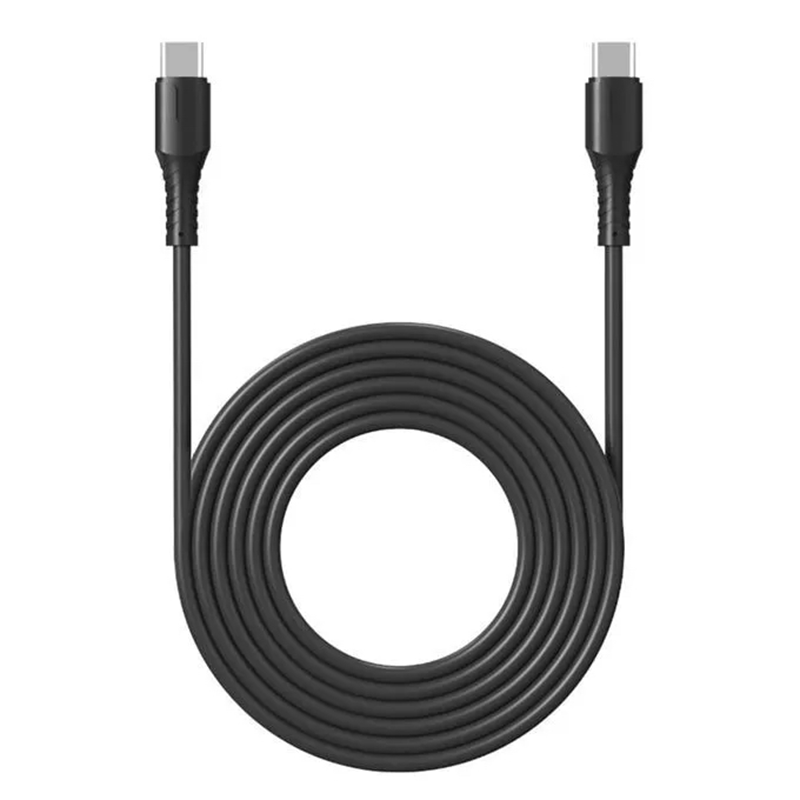 Rockrose 3A 1M Type C cable Dark Gray